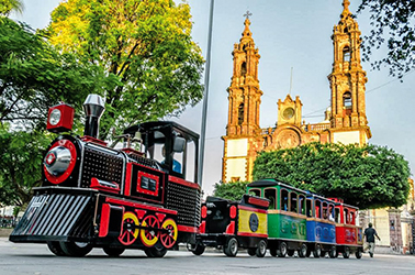 Mini trenes eléctricos